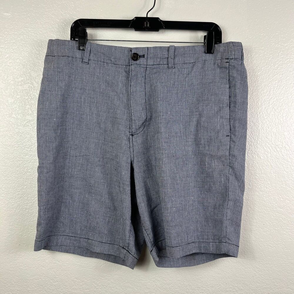 Banana Republic Blue Aiden Short Linen blend size 36